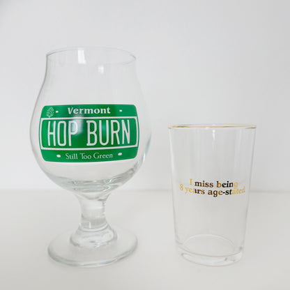Hop Burn Beer Glass