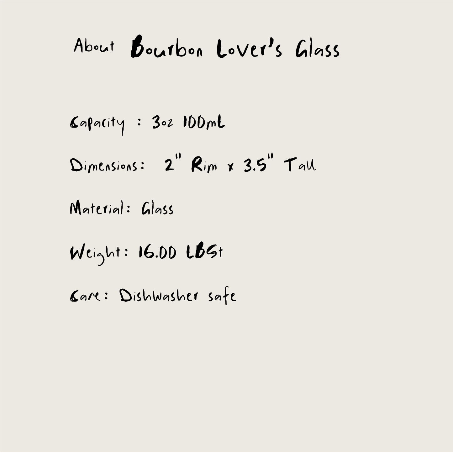 쿠씨네 미니 위스키 글라스